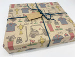 Golf Recycled Kraft Gift Wrapping Paper