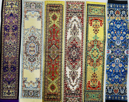 Turkish Woven Carpet Bookmarks