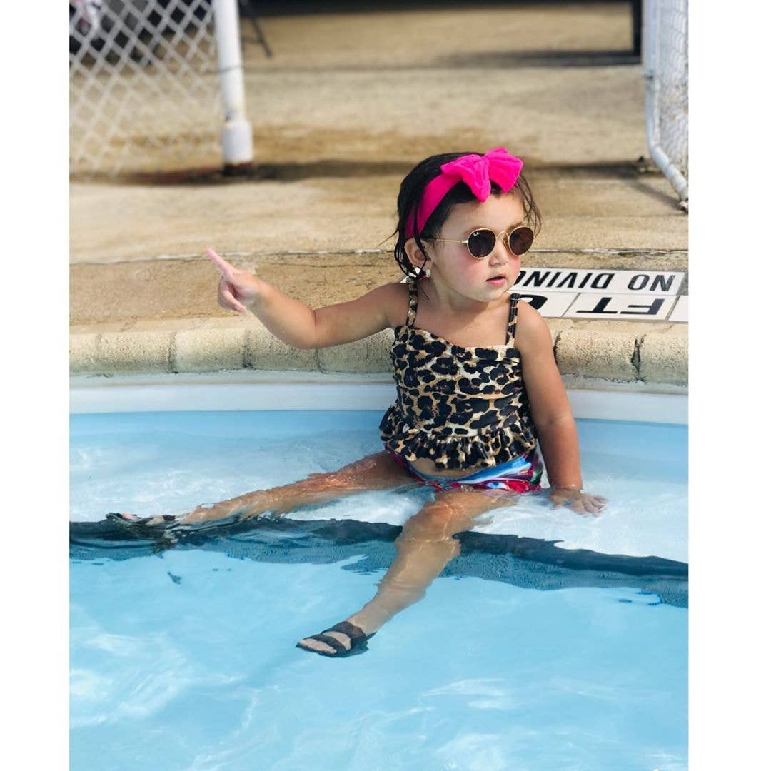 J-Slips Toddler (w/ Back Strap) Hawaiian Jesus Sandals