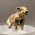 Brass Little Pig Crafts Decoration Desktop Ornaments