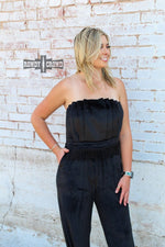 Black Betty Velvet Jumpsuit