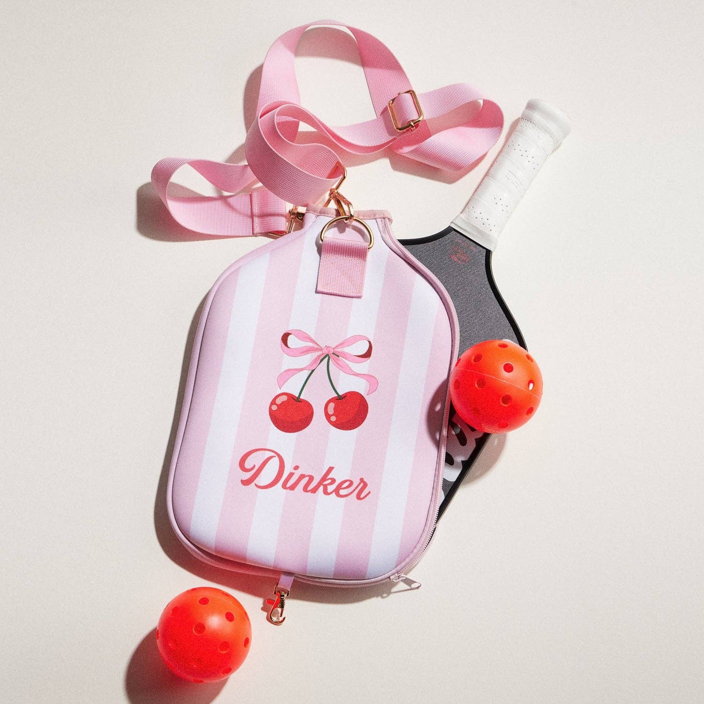 Cherry-Dinker-Neoprene-Pickleball-Paddle-Bag