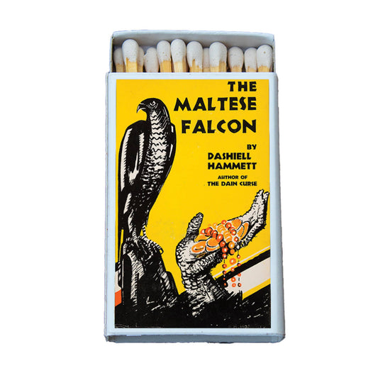 Literature Hammett Maltese Falcon Matchbox • Candle Acc