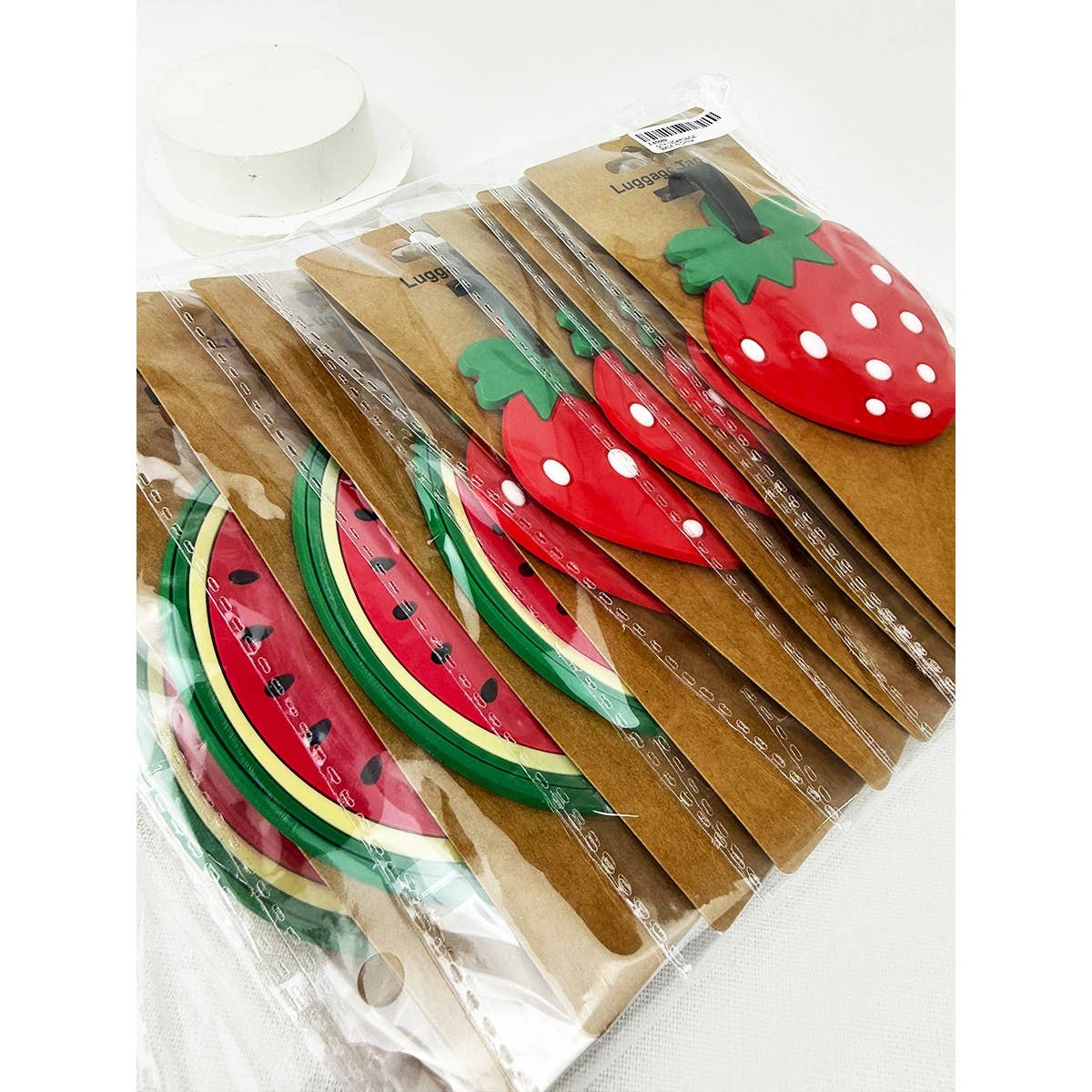 Strawbery or Watermelon Luggage Tag