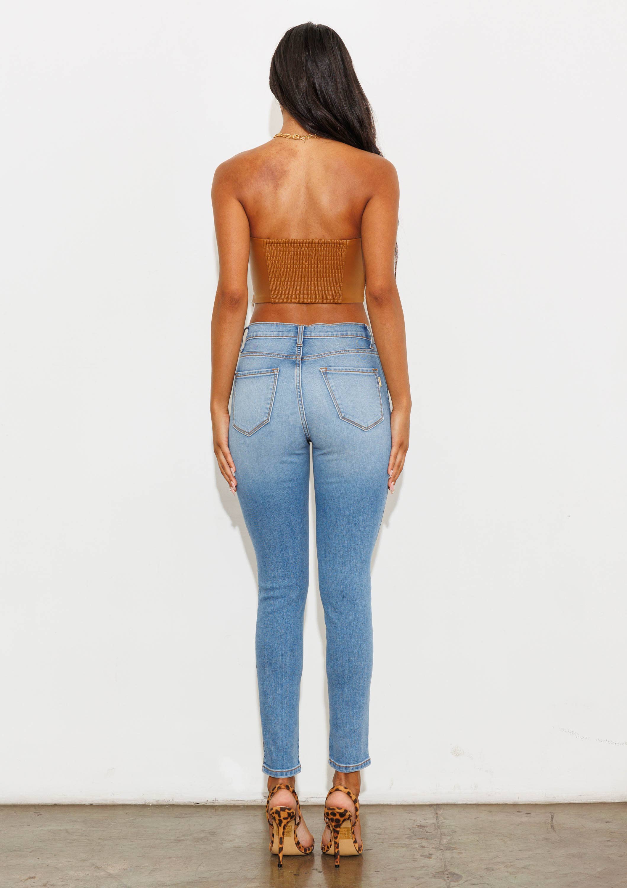 A Keeper Ankle Skinny Jeans