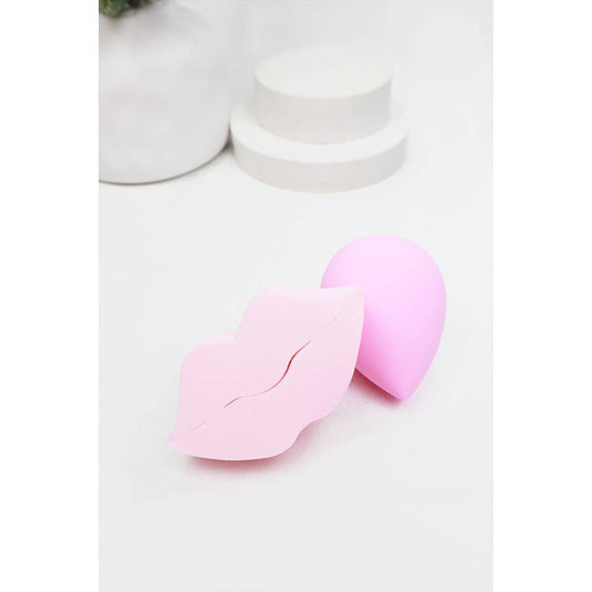 Lips and Tear Make Up Sponge Set