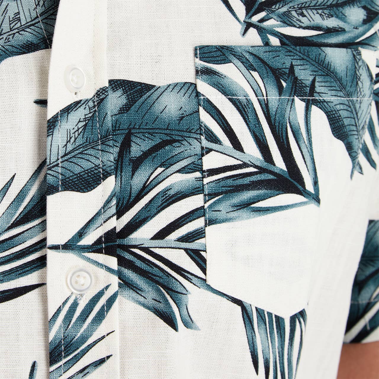 Jude Printed Slub Men's Shirt