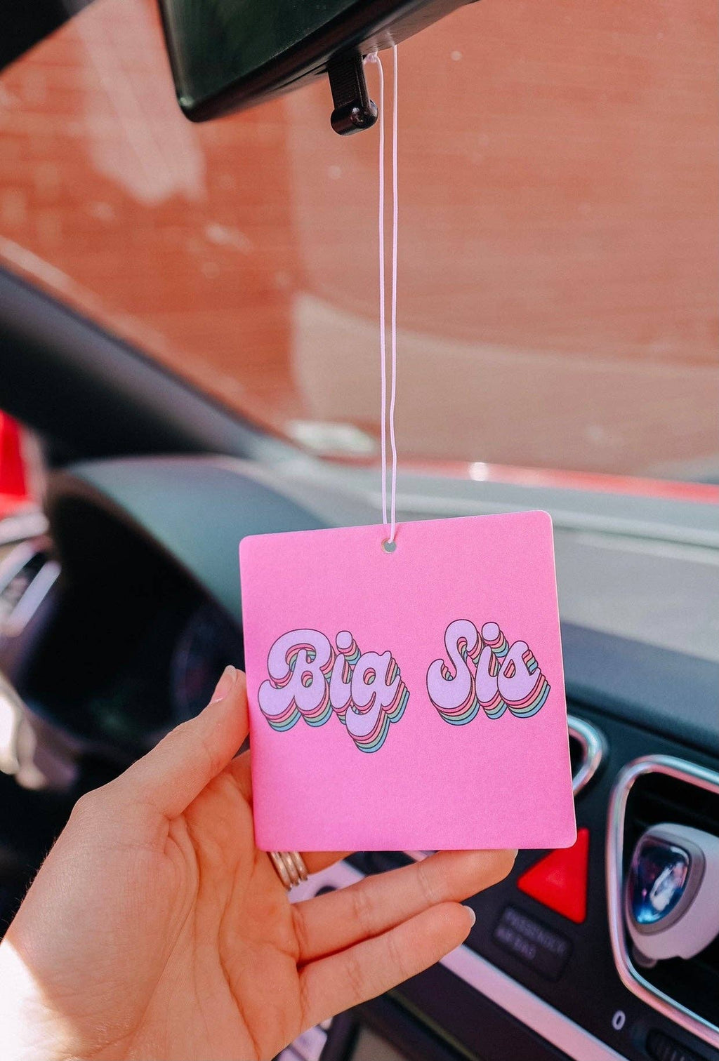 Big Sis Lil Sis Car Air Freshener