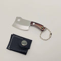 Mini Knife With Key Ring and Case
