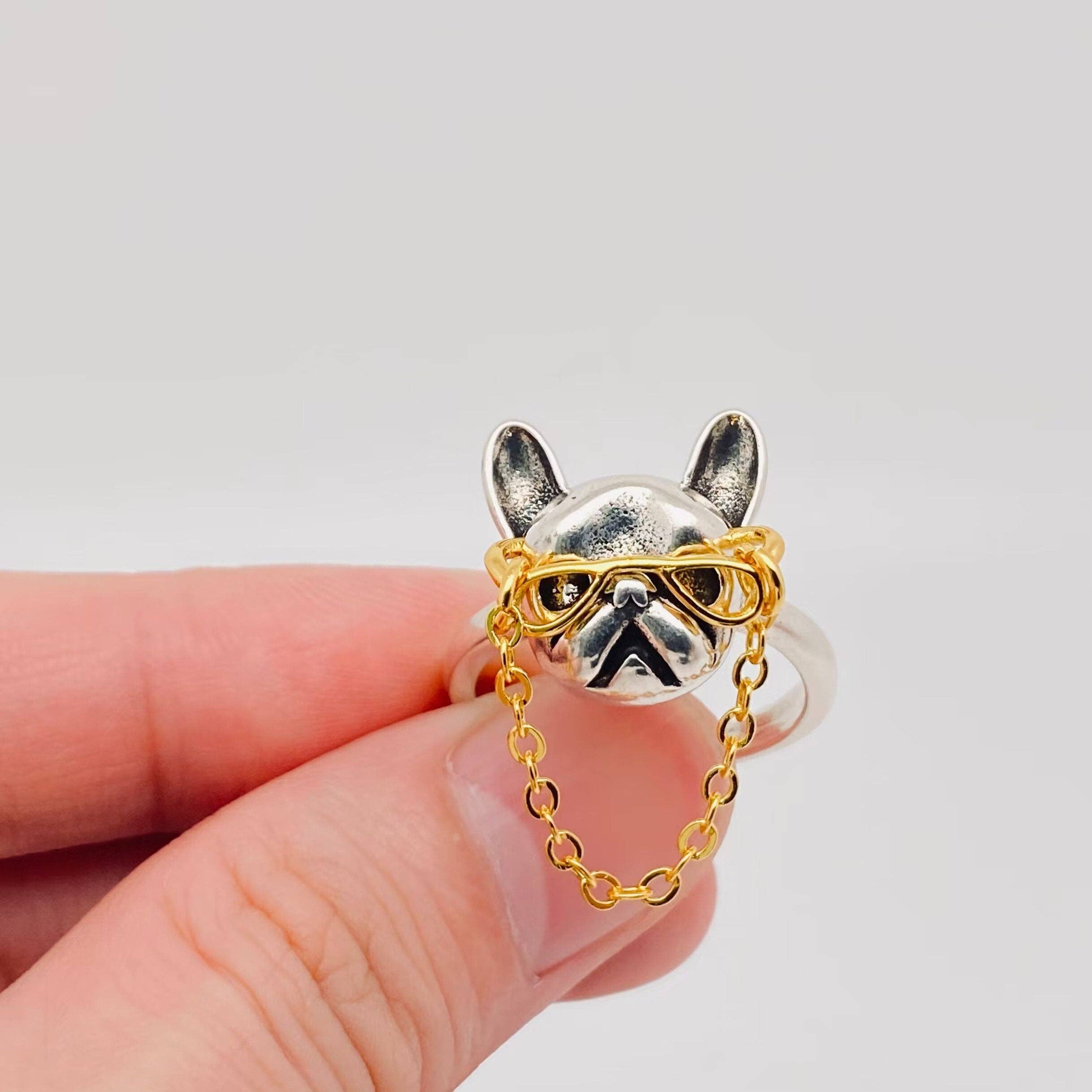 Dapper Bulldog Adjustable Ring