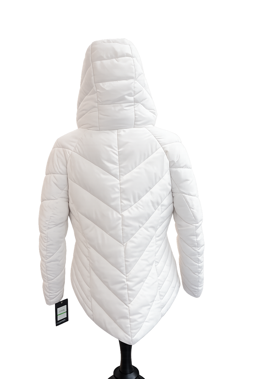 Tommy Hilfiger Women’s White Hooded Puffer Coat