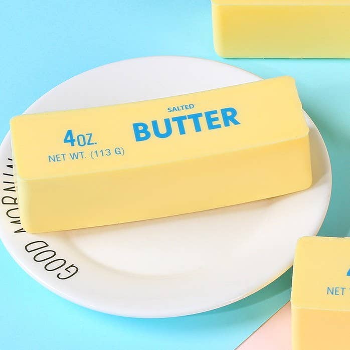 Pressure Squishy Toy Butter 12-pc Set | 40BTS414-Pack 12: Butter