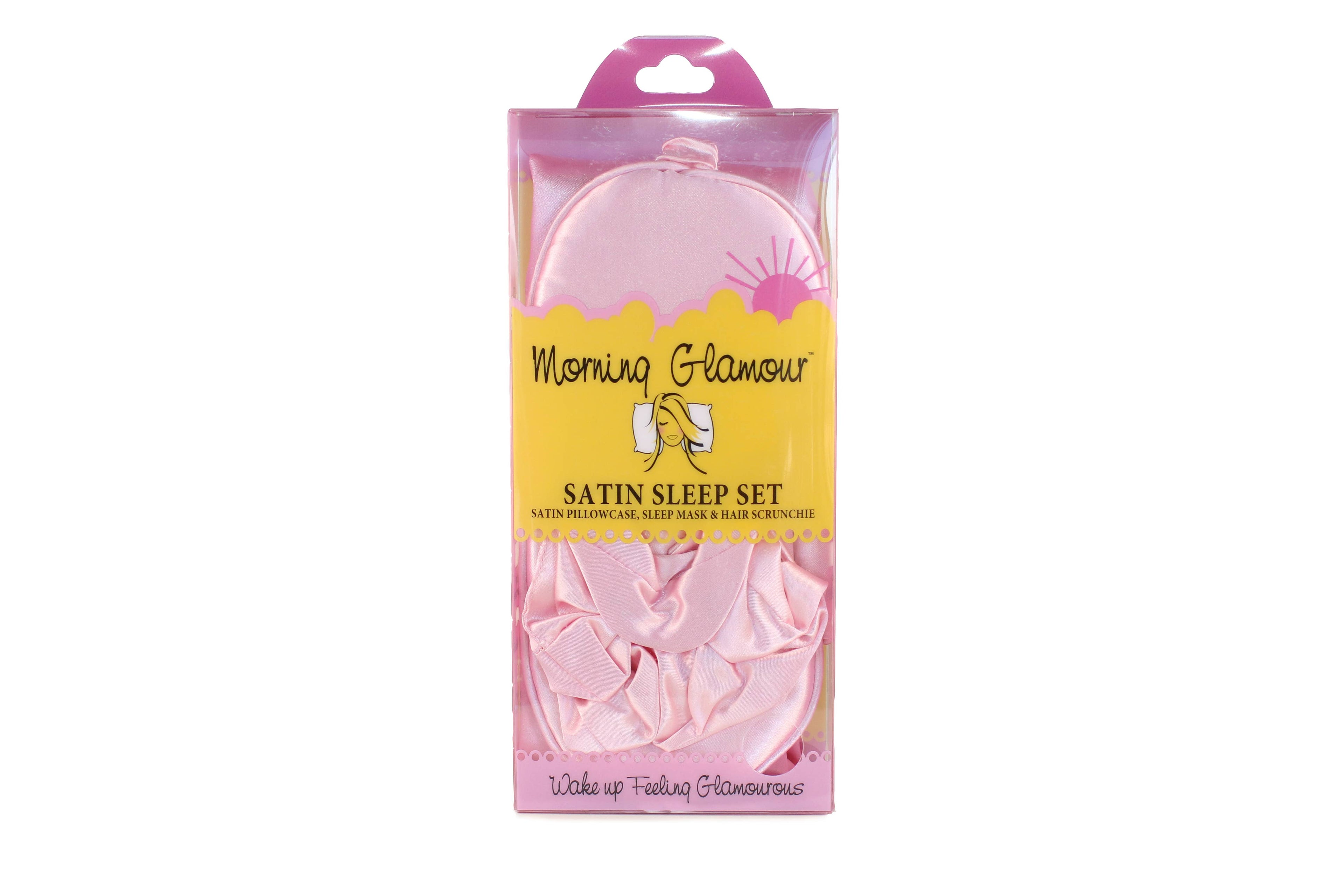 Ultimate Sleep Set Satin Pillowcase, Eye mask and Scrunchie