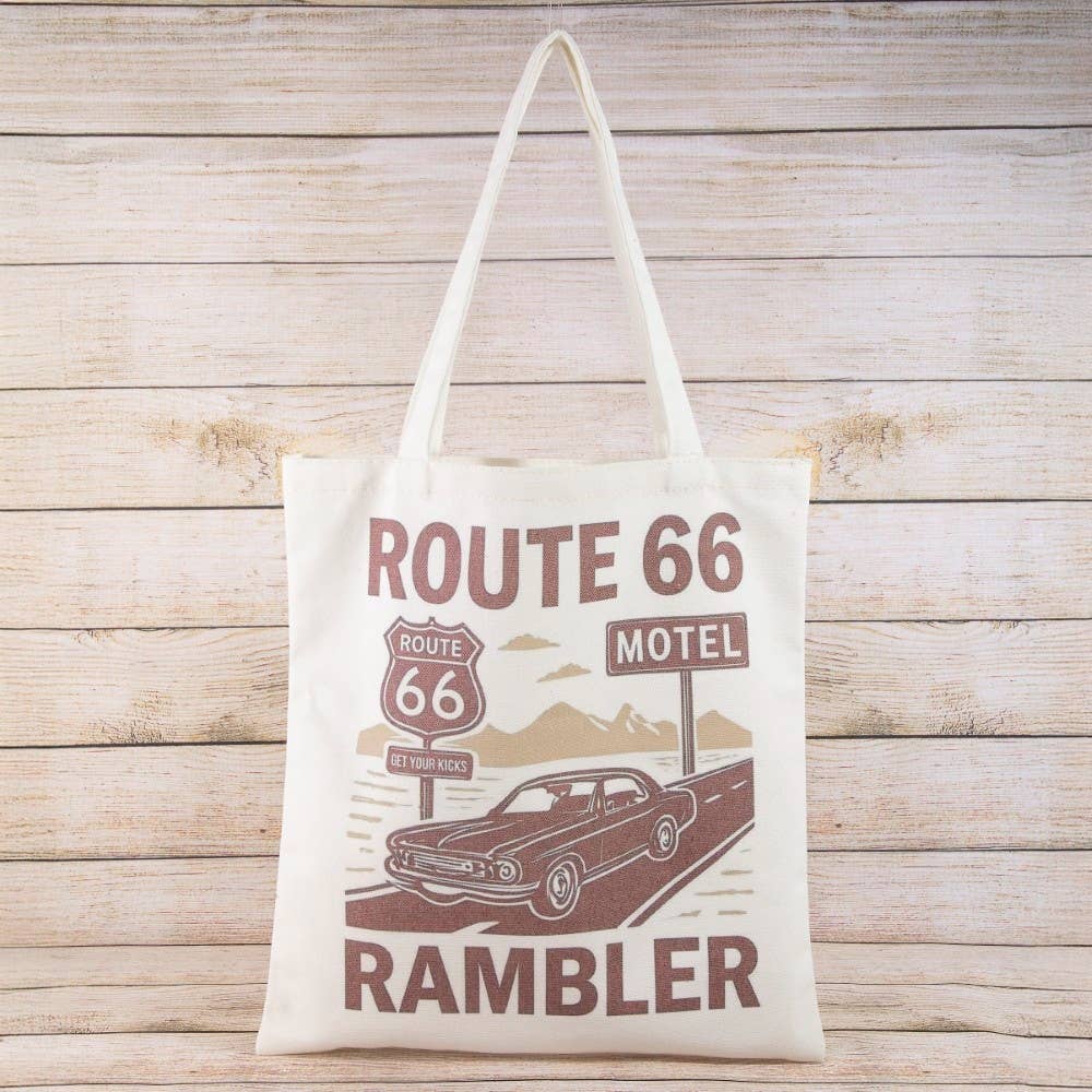 Route 66 Rambler Tote Bag