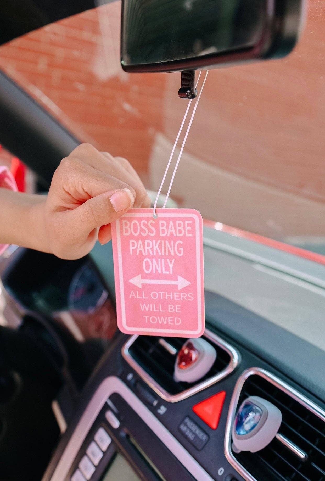 Boss Babe Parking Car Air Freshener