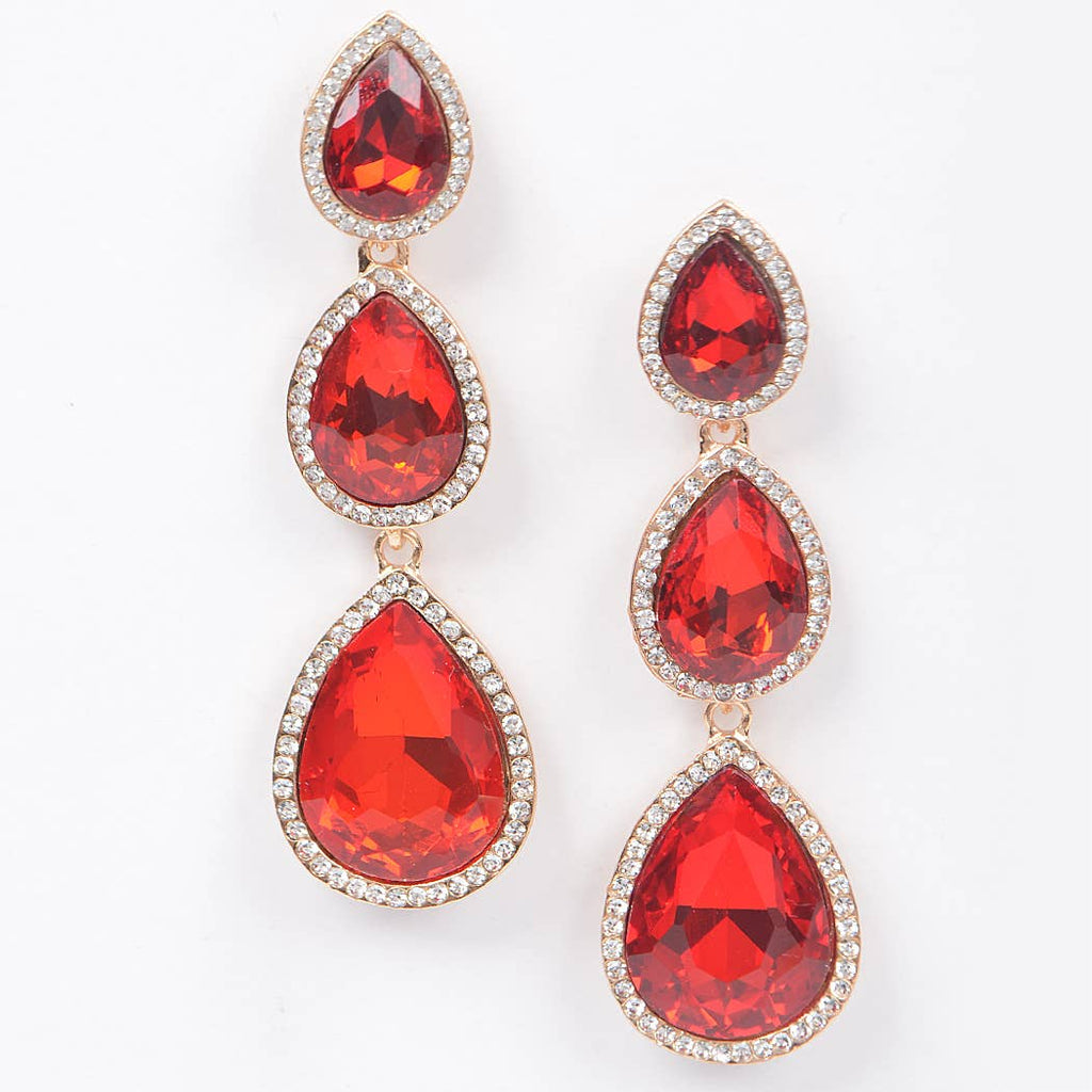 Teardrop Drop Earrings