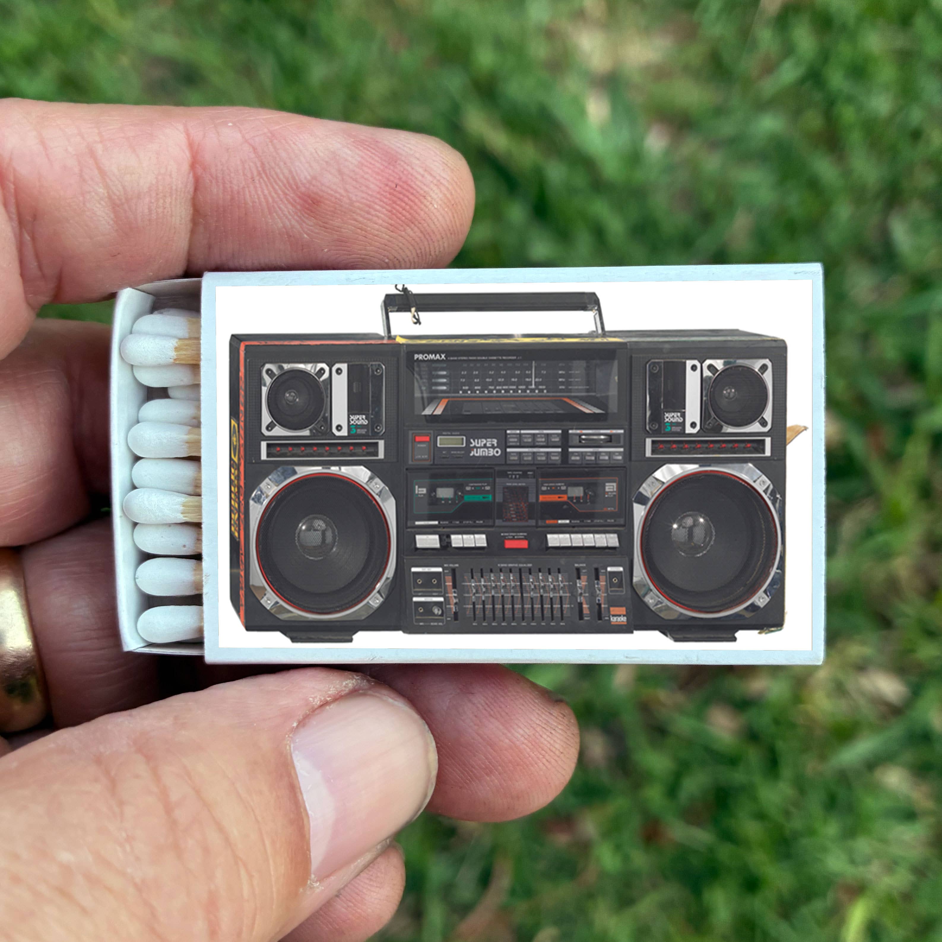 Matches • Boombox • Home Decor for Candles and Incense