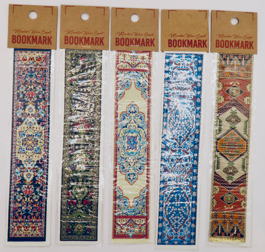 Turkish Woven Carpet Bookmarks