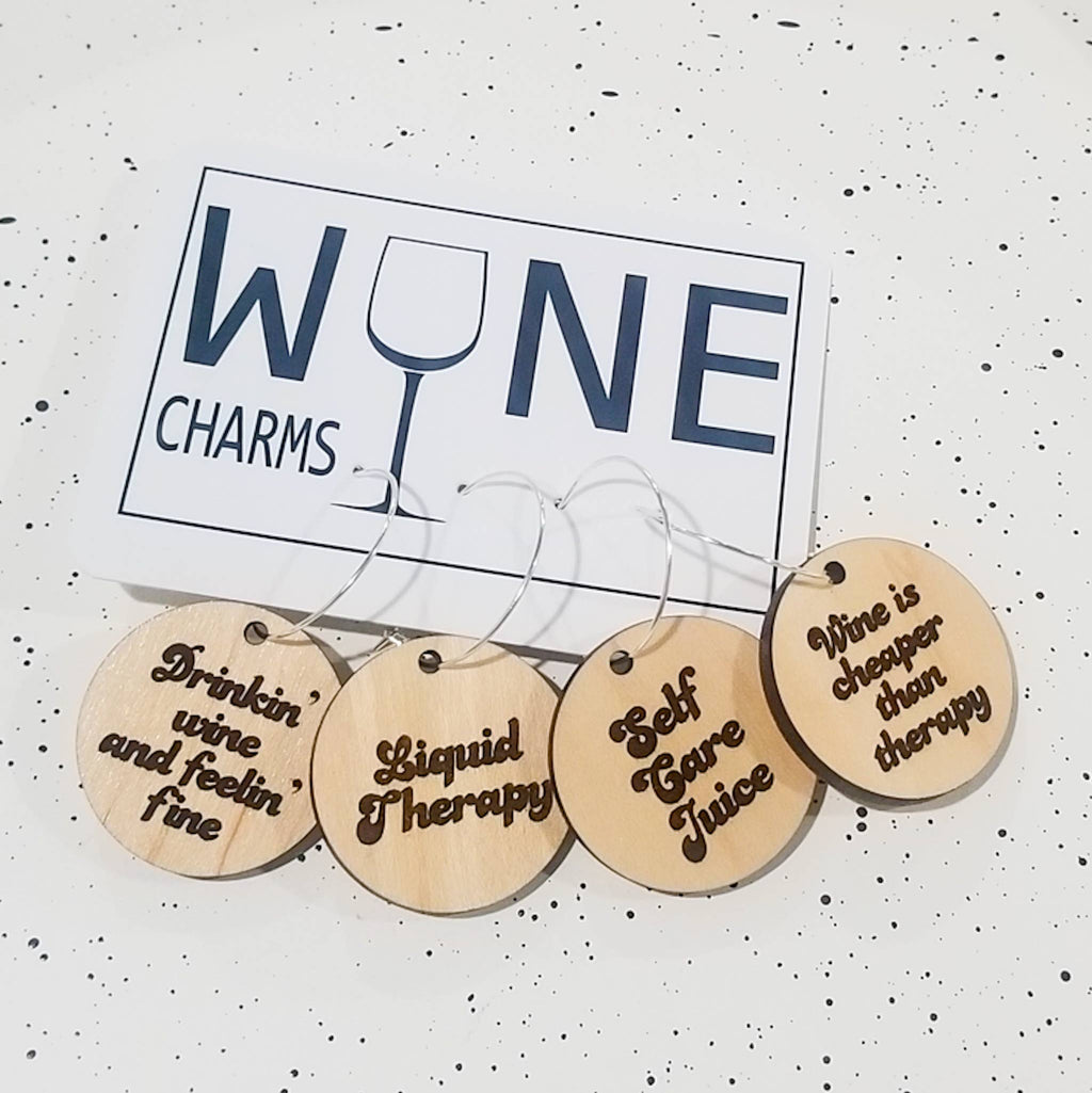 Therapy Wine Charms: Maple