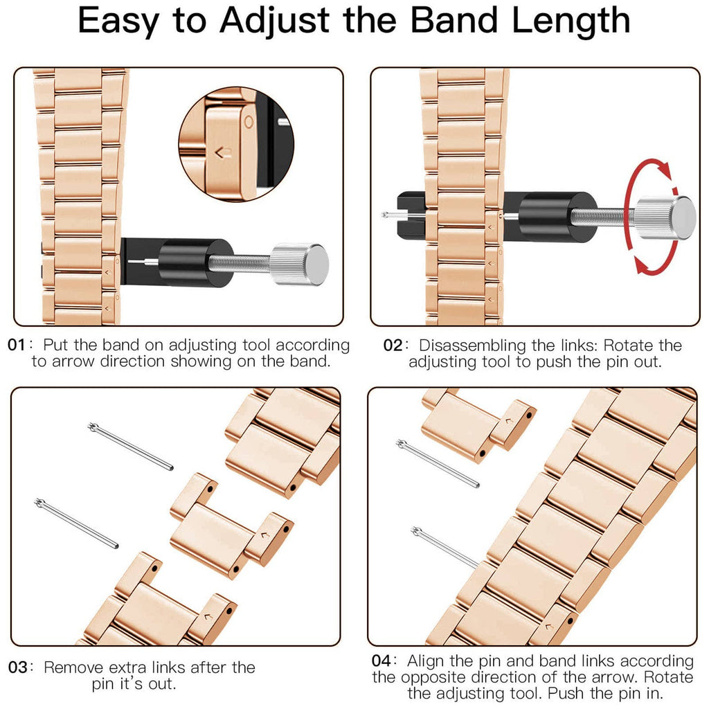Stainless Steel Apple Watch Band.