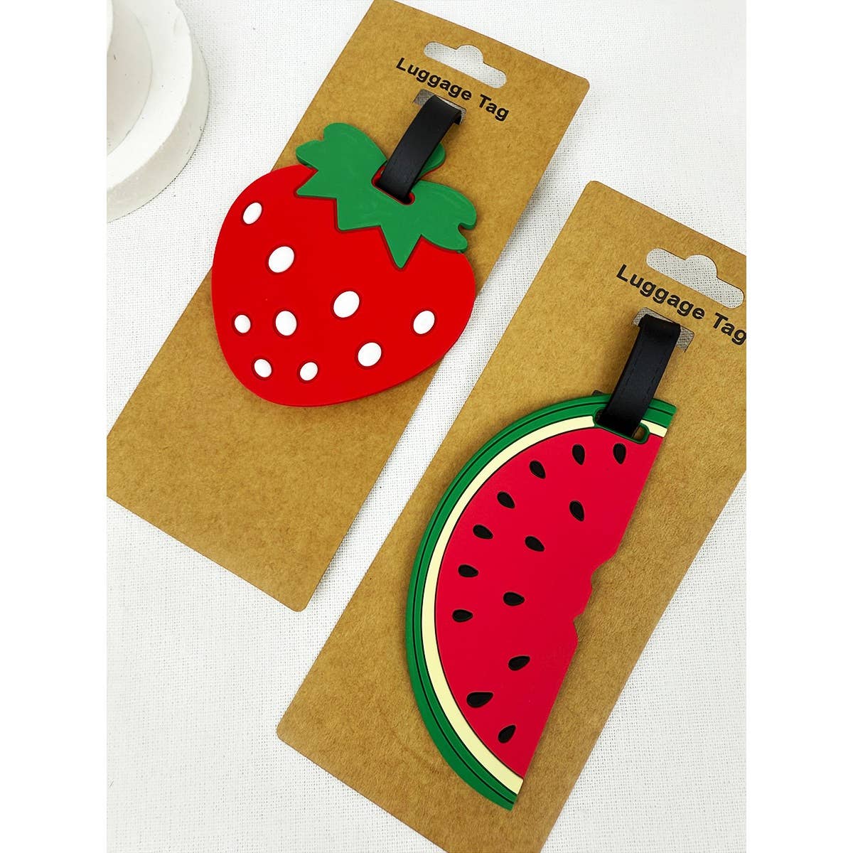Strawbery or Watermelon Luggage Tag