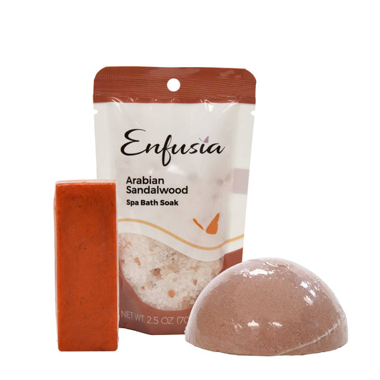 Salt, Soap, & Mini Gift Set - Arabian Sandalwood