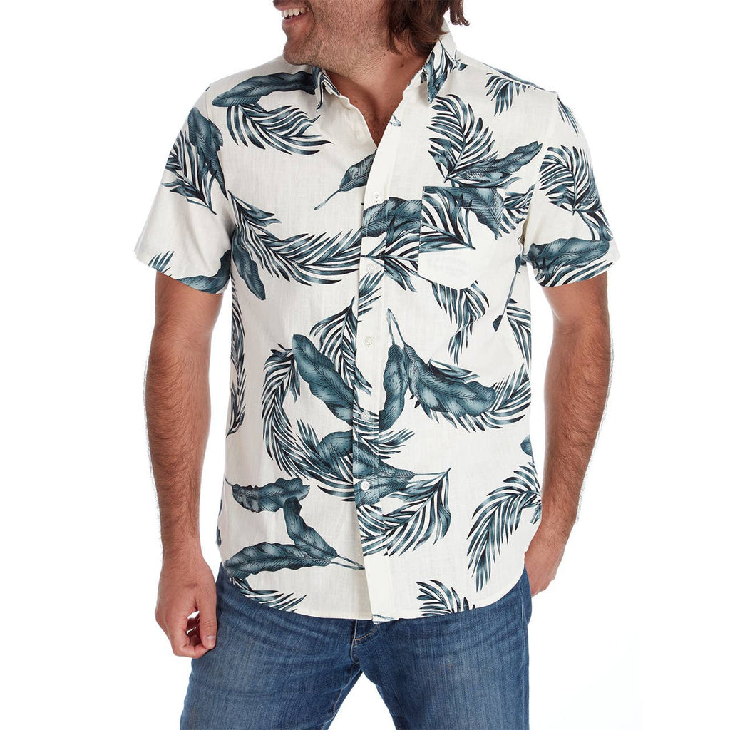 Jude Printed Slub Men's Shirt