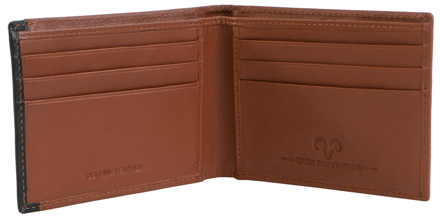 Jack Abrahams Goat Nappa Leather Bi-Fold Wallet