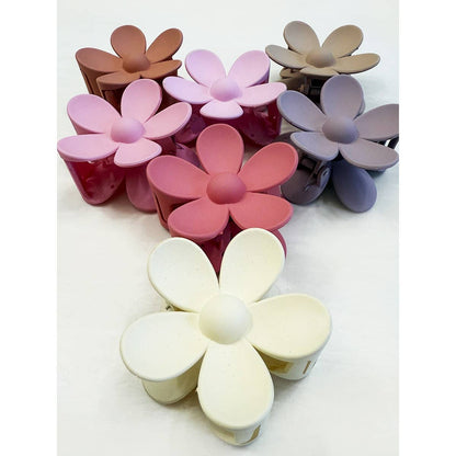 Matte Sweet Colors of Daisy Hair Clips