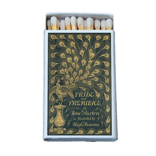 Austen Pride and Prejudice Matchbox • Matches • Candle Acc