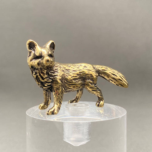 Brass Fox Crafts Desktop Figurine Decoration