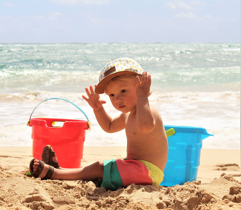 J-Slips Toddler (w/ Back Strap) Hawaiian Jesus Sandals