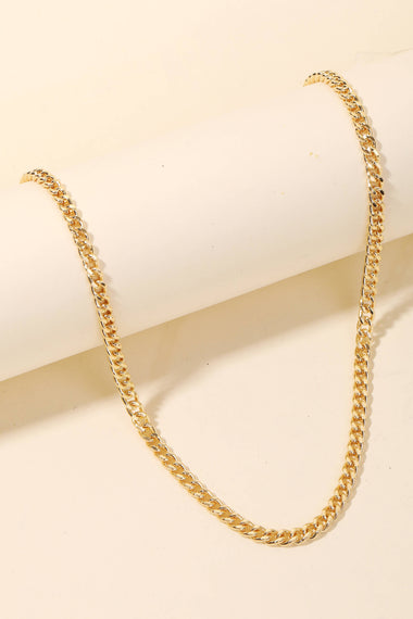 Small Cuban Chain Necklace