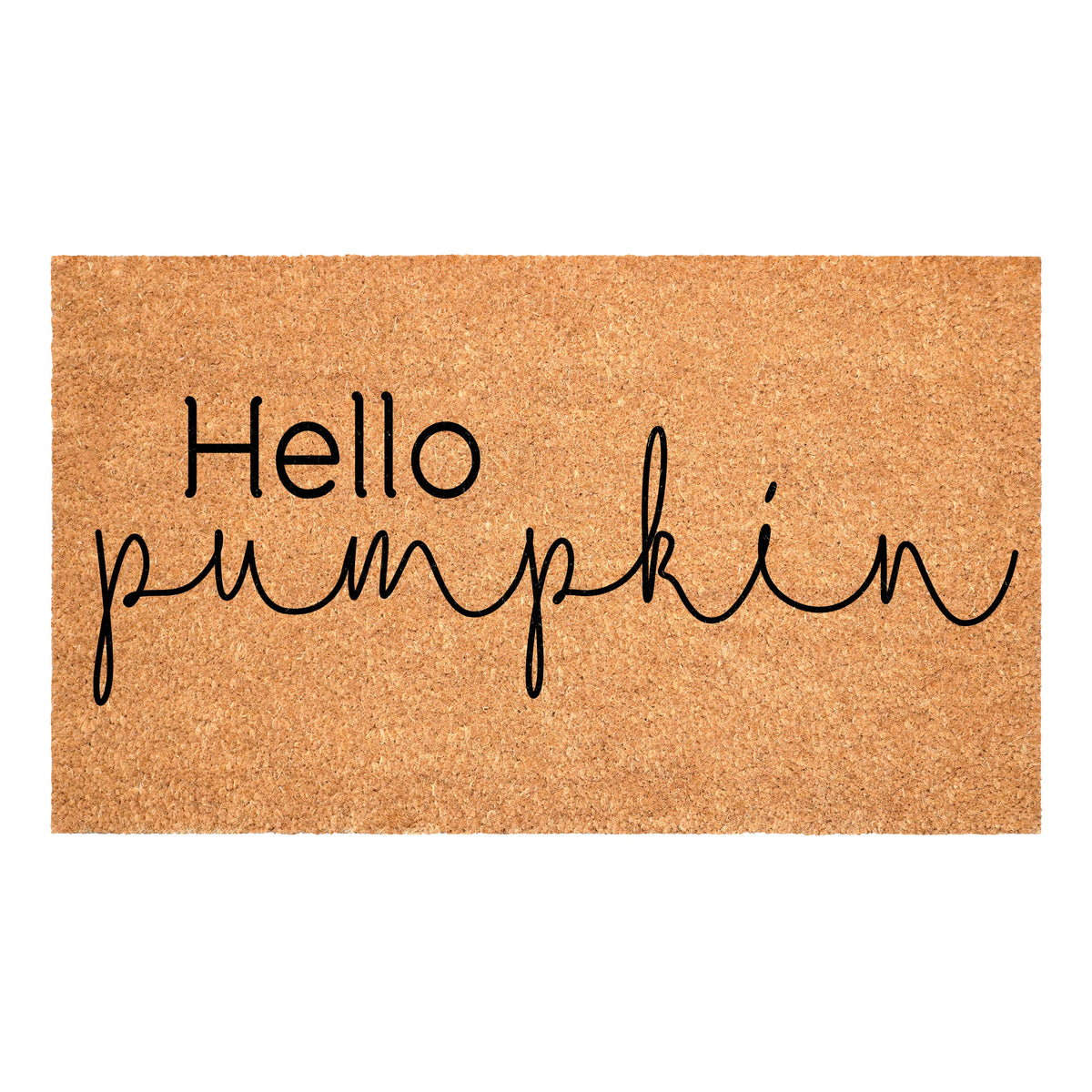 Hello Pumpkin Fall Doormat: 24 x 48