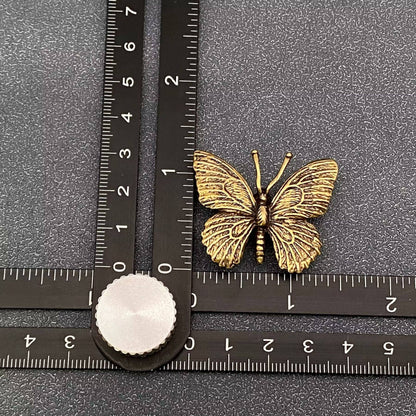 Vintage Brass Butterfly Desktop Figurine