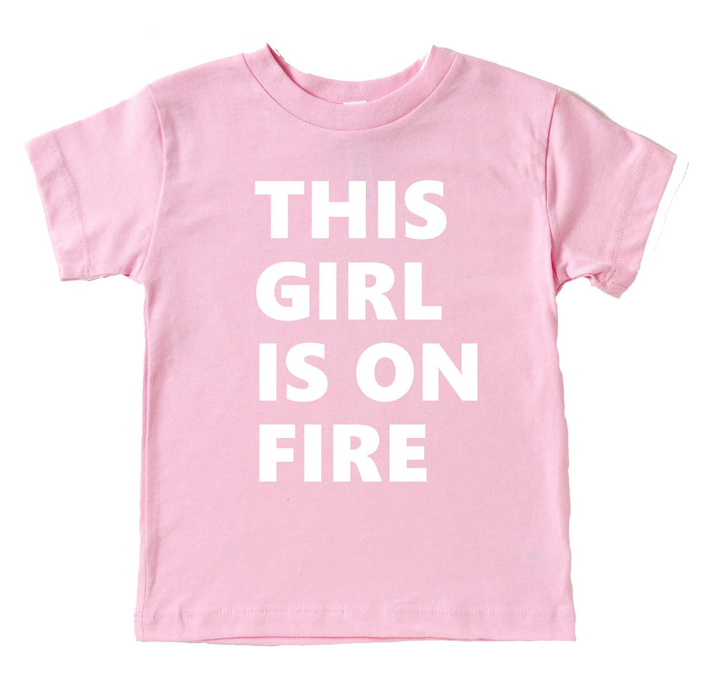 Girl on Fire | Girls Summer Tee