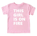 Girl on Fire | Girls Summer Tee