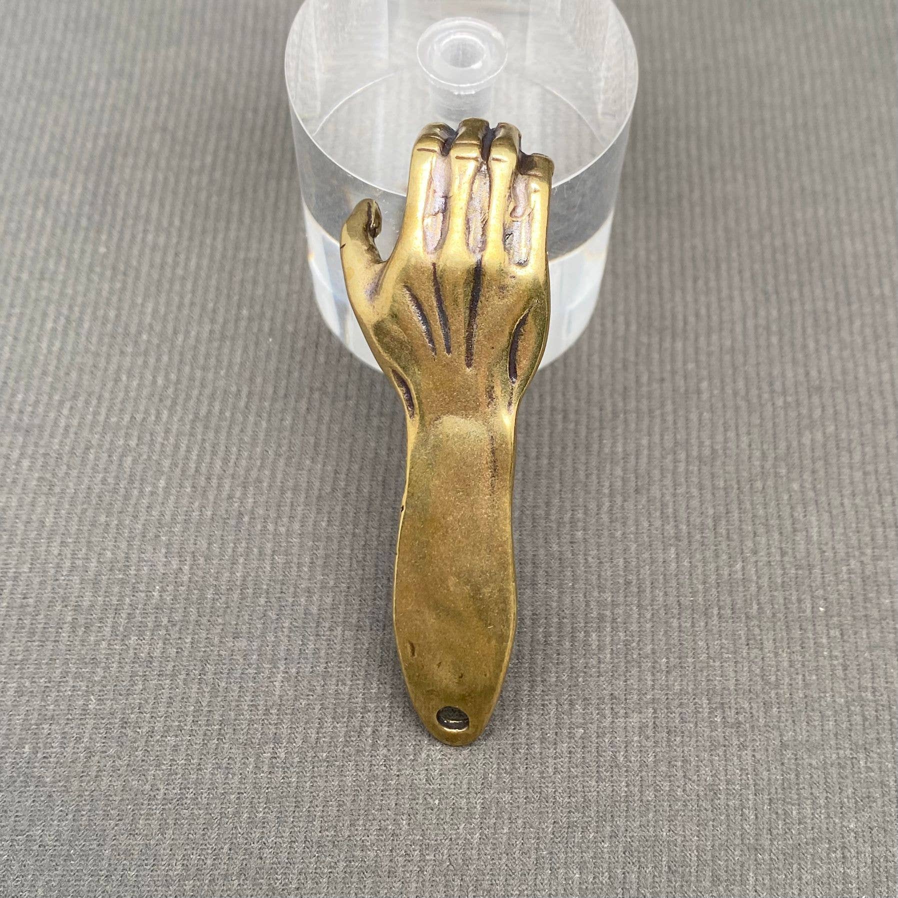 Vintage Inspired Brass Arm Bottle Opener