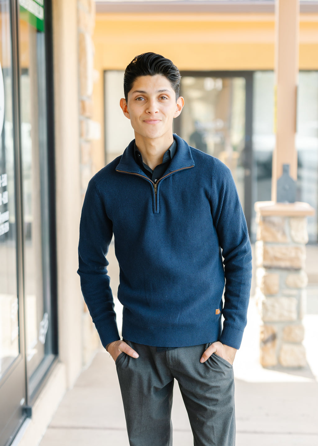 Blend® BH Codford Half-Zip Sweater