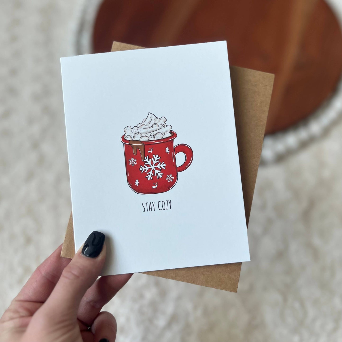 Stay Cozy Mug Holiday Card