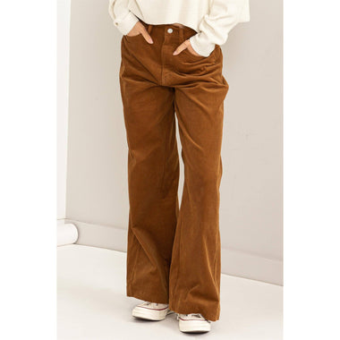 Simply Beautiful Corduroy High Rise Wide Leg Pants