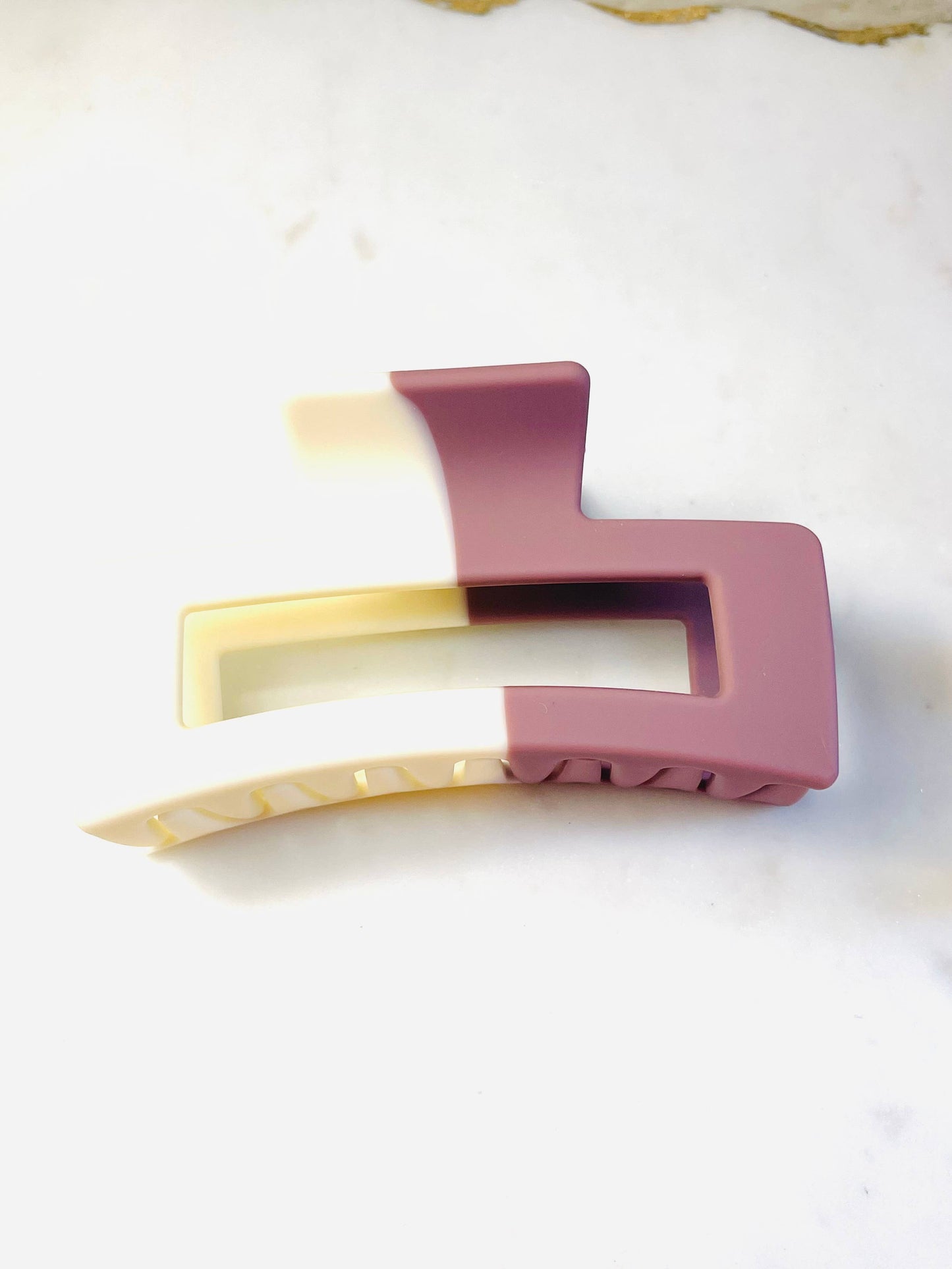 Two Tone Hair Claw Clips