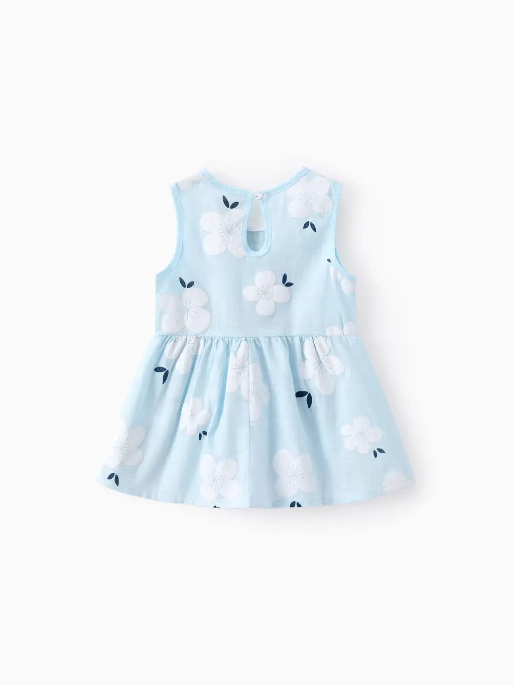 Baby Girl Peter Pan Collar Floral Dress