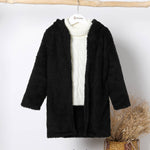 Kid Unisex Hooded Fuzzy Coat