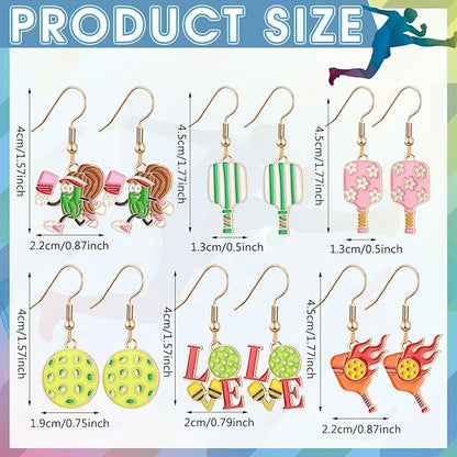 Pickleball Earrings
