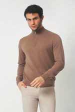 Men's Everyday Cotton Quarter Zip Sweater