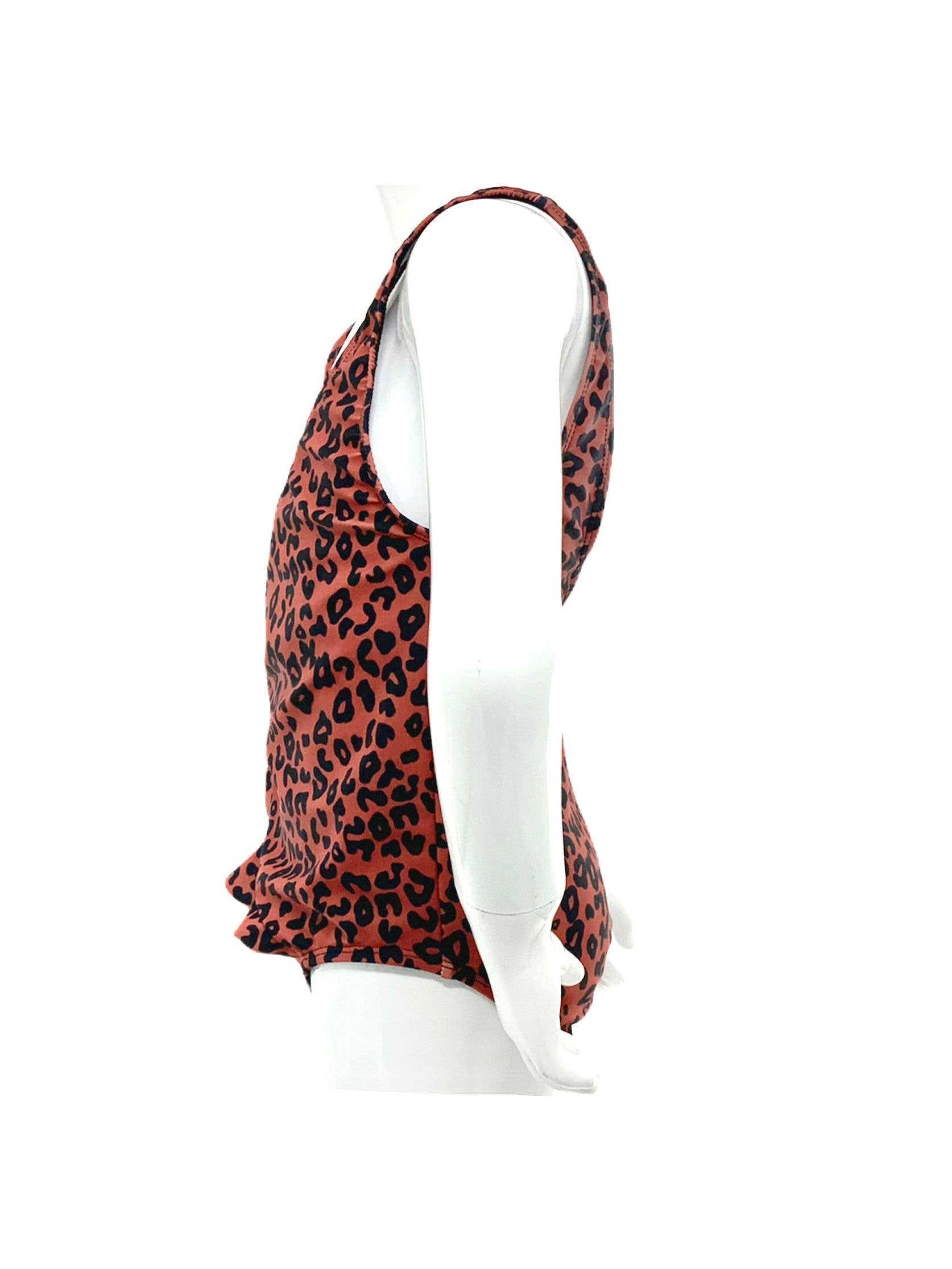 Wrap Lined Swimsuit One Piece w/ Drawstring