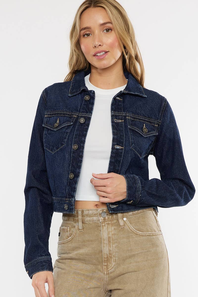 Crop Denim Jacket