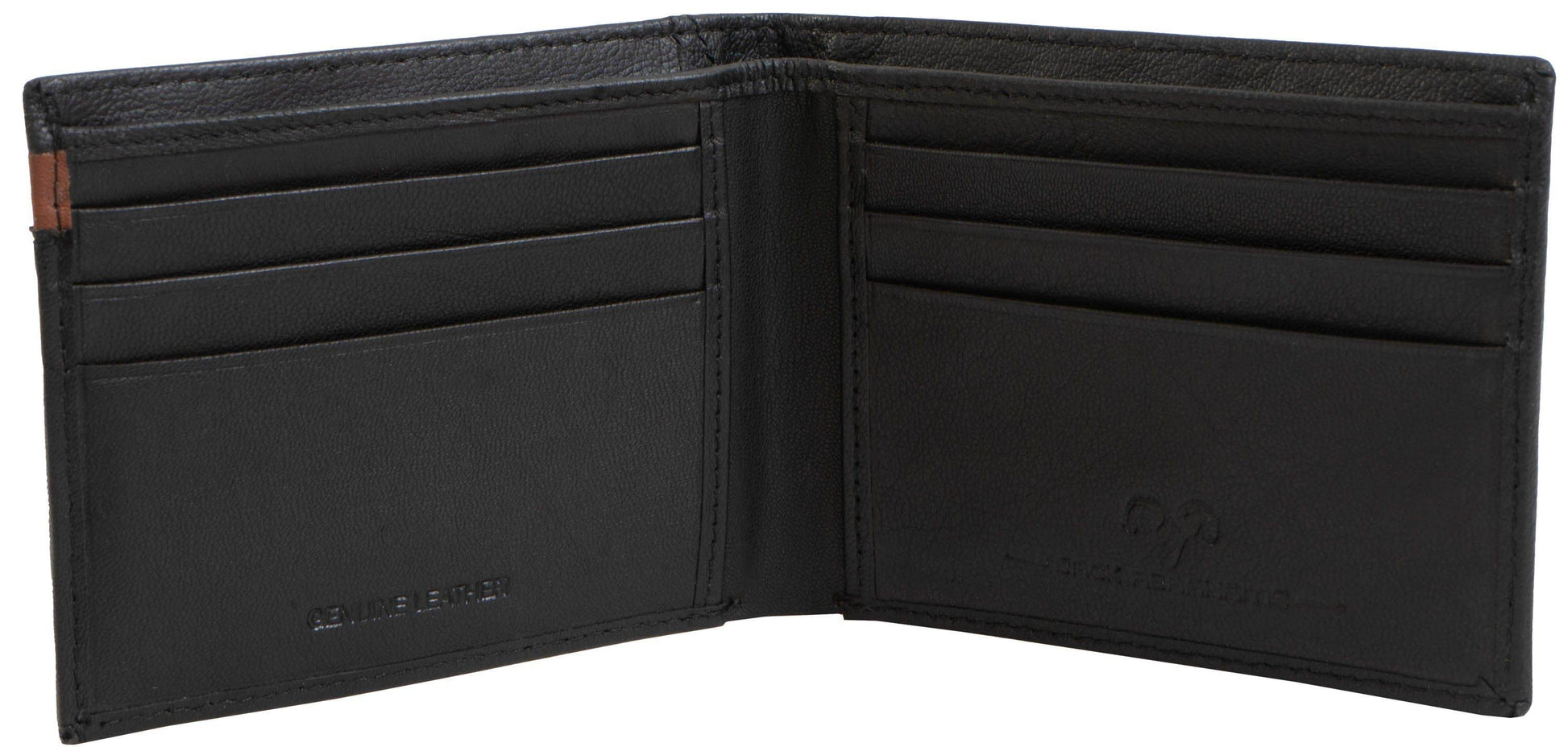 Jack Abrahams Goat Nappa Leather Bi-Fold Wallet