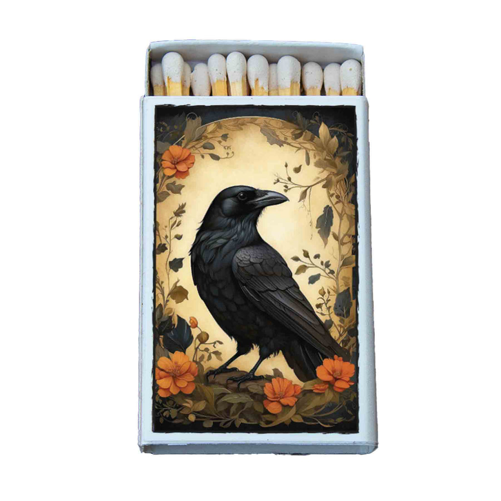 Matches • Raven Matchboxes• Home Decor for Candles & Incense